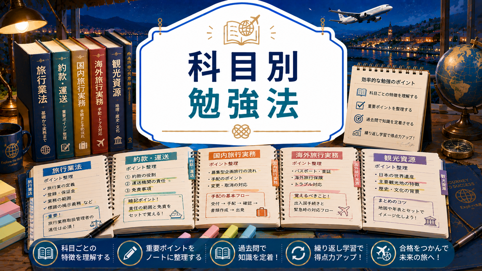 科目別 勉強法