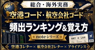 空港・航空会社コード（総合）